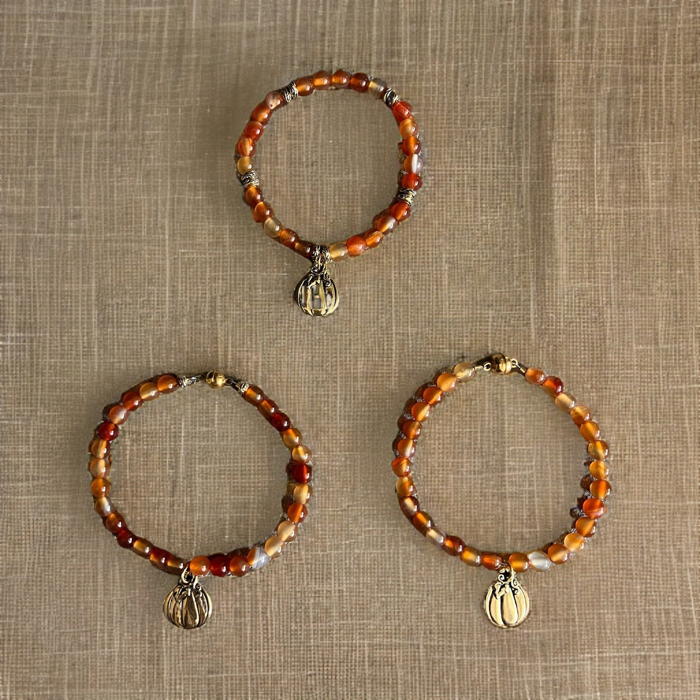 Autumn Pumpkin Bracelet 2