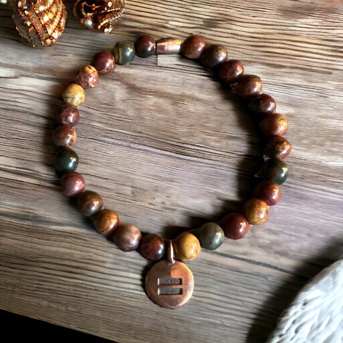 Equality Red Creek Jasper Bracelet