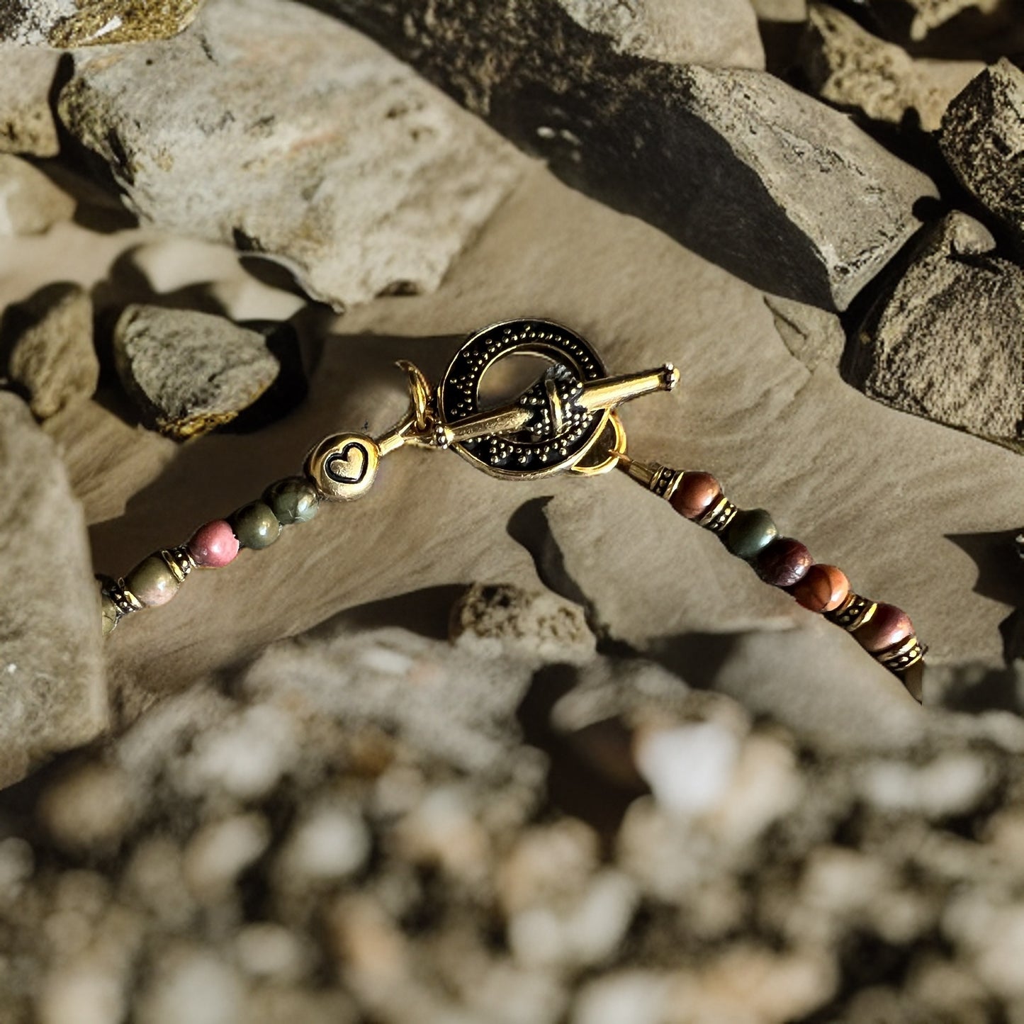 Minimalist Red Creek Jasper Choker